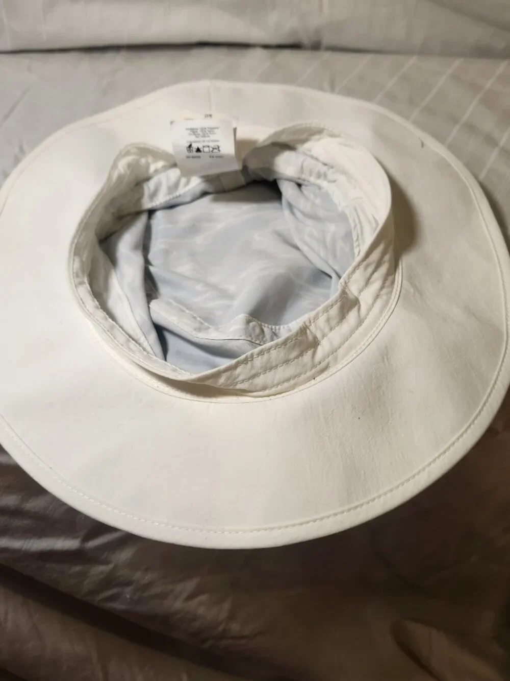 Columbia Youth Unisex PFG Booney Hat Blue White Water Camo Sun Bucket Cap O/S